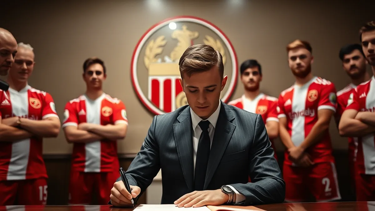 Widzew Łódź z nowym napastnikiem - Karolem Świderskim